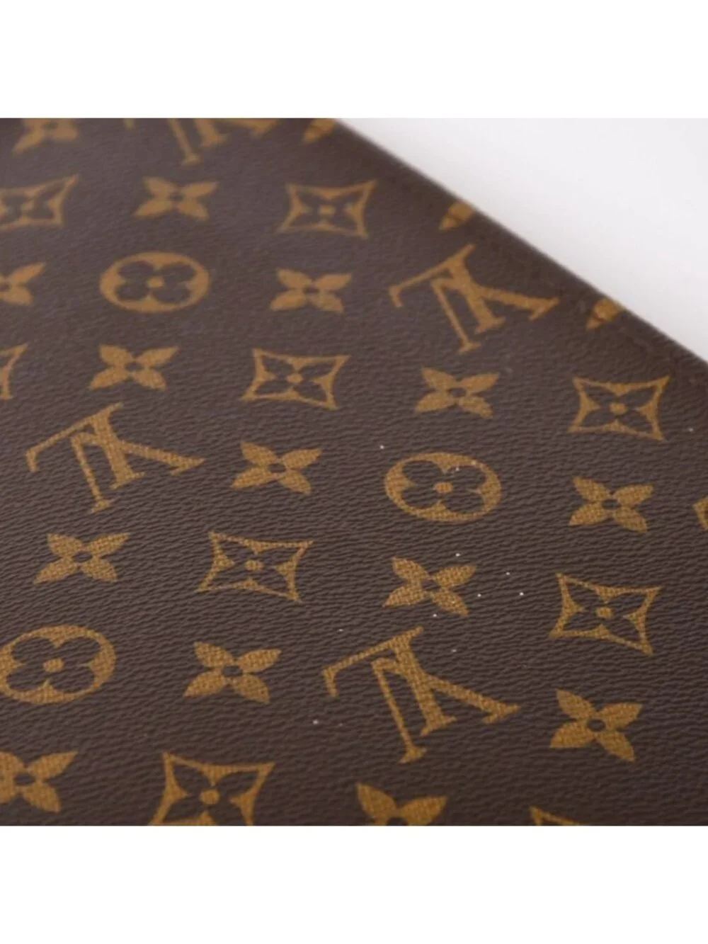 Louis Vuitton Clutch Poche Document Monogram Gold